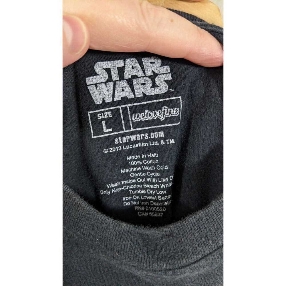 Polish Starwars Exploding Darth Vader Black T-Shi… - image 6